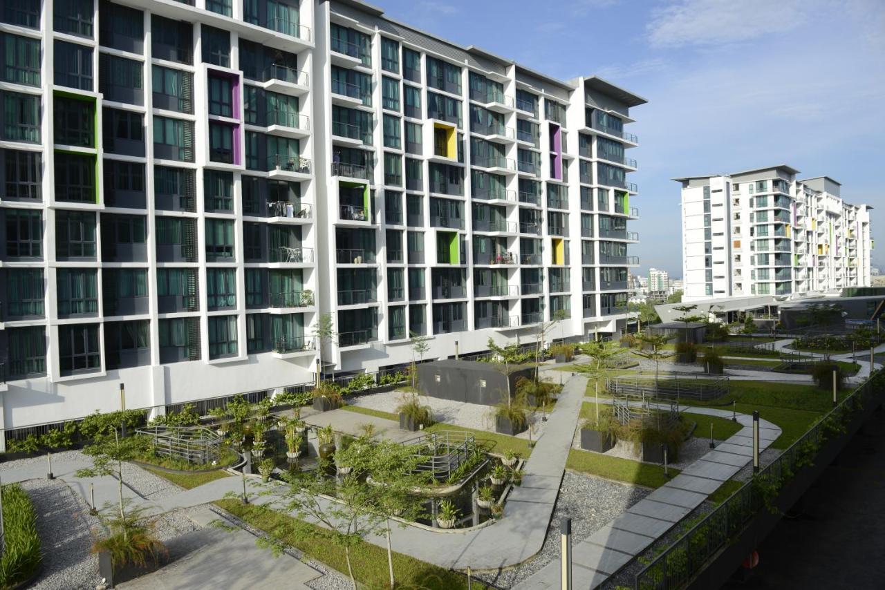 8Pax Cozy Home Stay Jazz Suites 1 Vivacity Kuching Sarawak 3Br 외부 사진